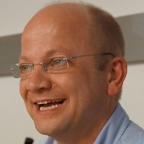 Headshot of Imre Berger speaking